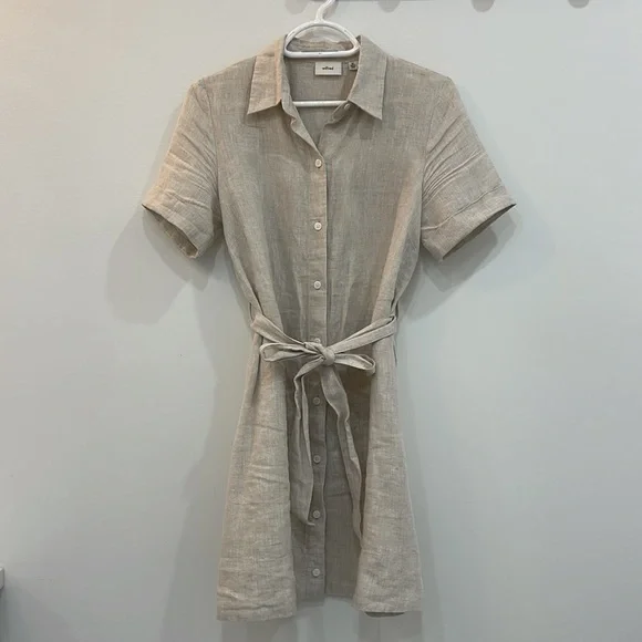 SOLD-    Aritzia Eleta Linen dress - Picture 5 of 12